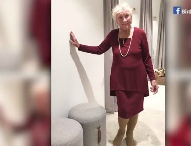Μια 93χρονη ζήτησε από τους διαδικτυακούς φίλους της να διαλέξουν το νυφικό της (βίντεο)